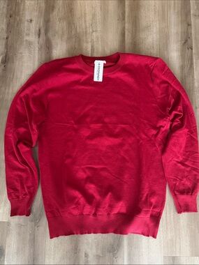 Goodfellow & Co Men’s Red Crewneck Sweater